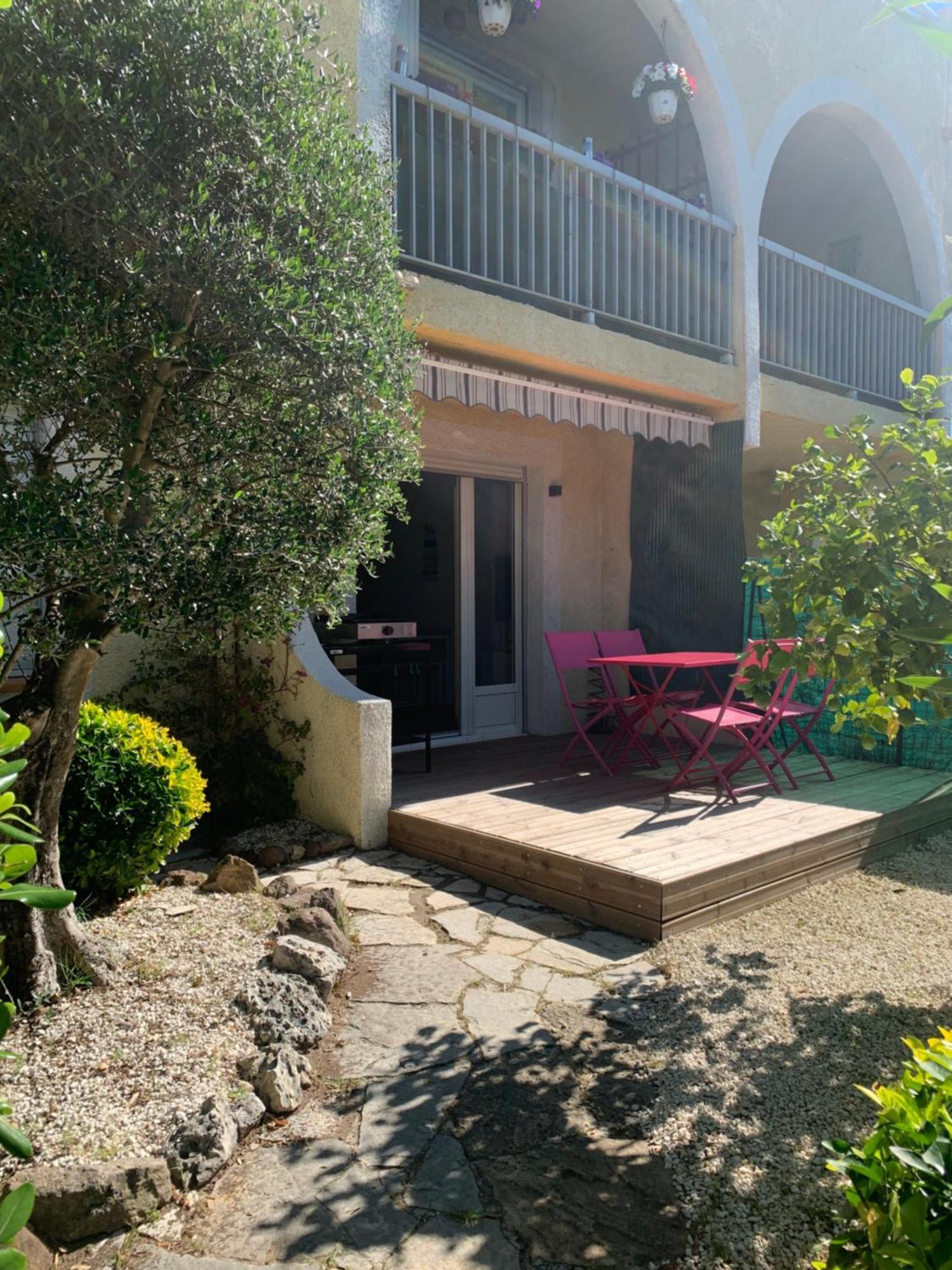 Beau T2 Avec Jardin Frejus Plage ภายนอก รูปภาพ